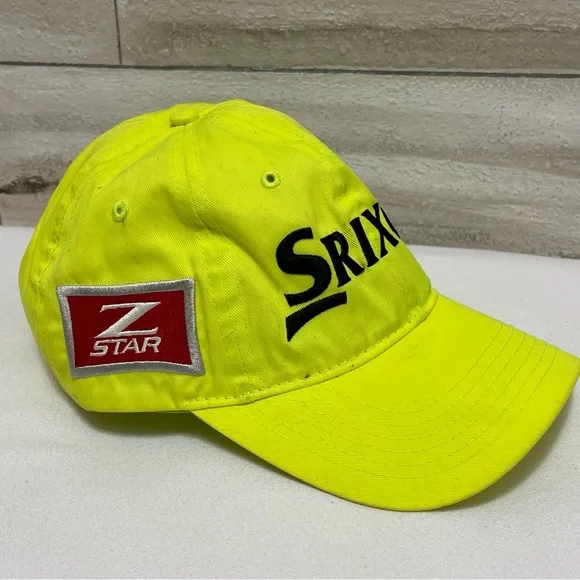 Srixon Z-Star Tour Yellow Golf Hat Adjustable Ball Cap - Picture 2 of 9